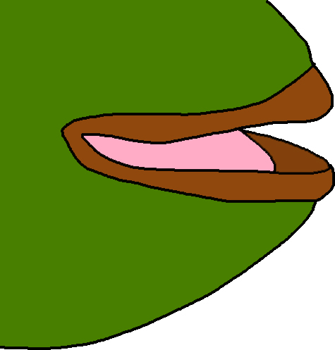 Pepe mouth — Pepe meme