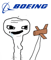 Brainlet flying boeing 737 max — Brainlet meme
