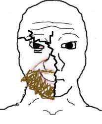 Wojak coomer inside — Wojak meme
