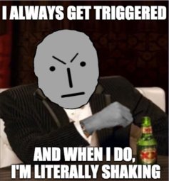 Wojak npc shaking meme — Wojak meme