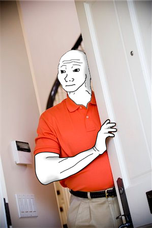 Wojak checks on you — Wojak meme