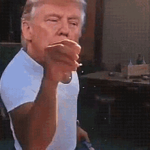 Trump salt bae — Reaction meme