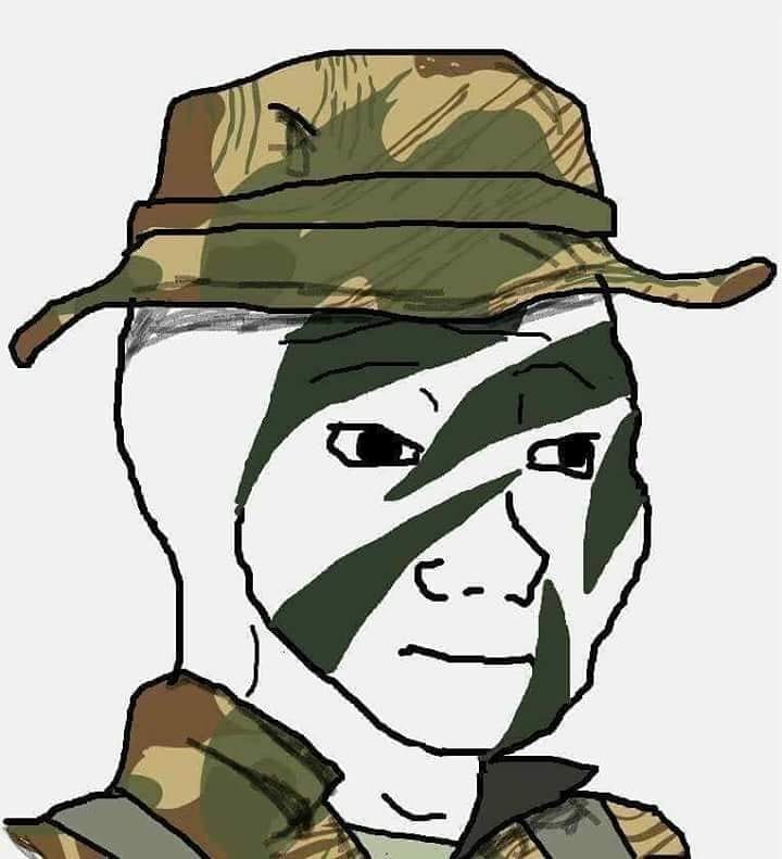 Wojak camo operator — Wojak meme
