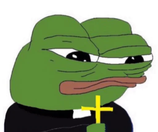 Christian pepe cross Cali Pack 3 sticker — Sticker Packs meme
