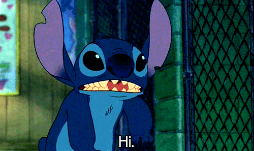 Hi Stitch — Reaction meme