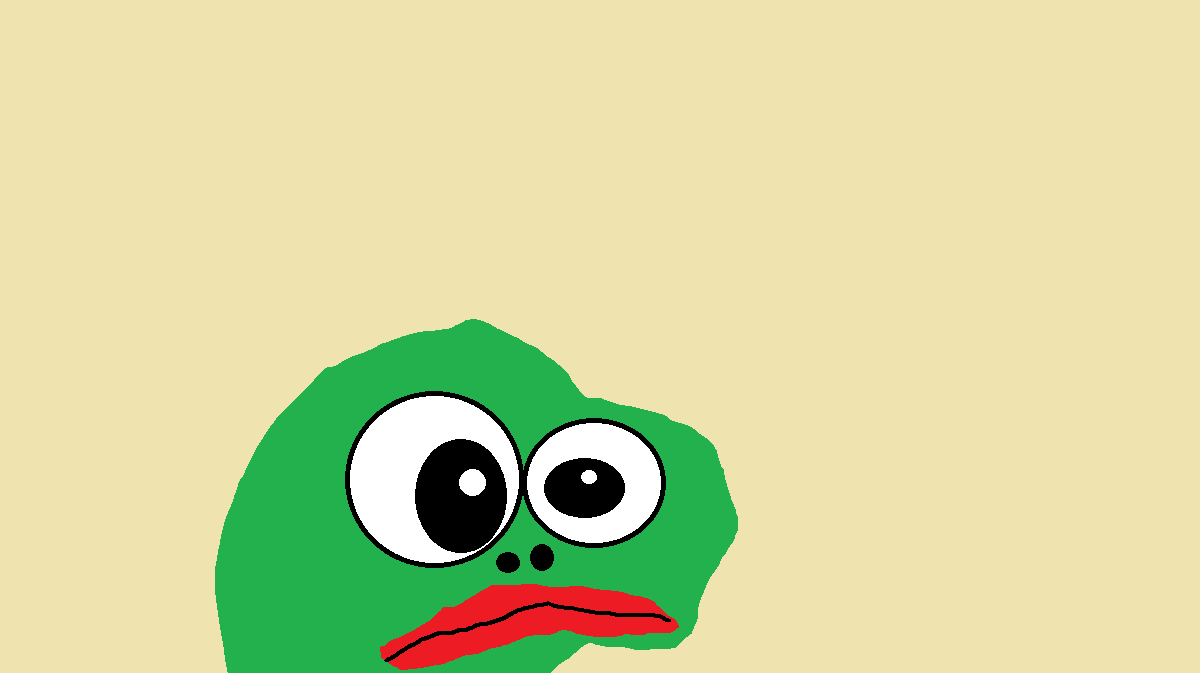 Pepe knockoff big eyes — Pepe meme