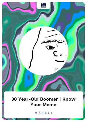 Boomer trading card — Boomer meme