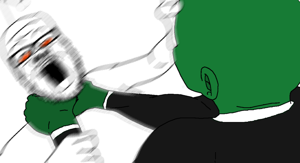 Green wojak choking reddit soy boy — Wojak meme