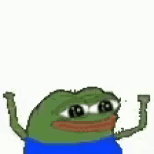 Pepe small pumps arms — Pepe meme