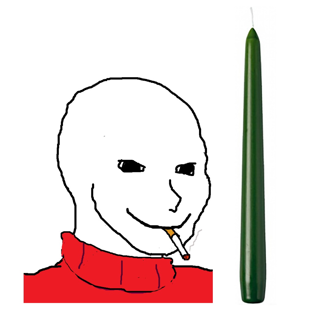Wojak green candle — Wojak meme