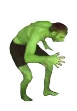 Frog man — Reaction meme