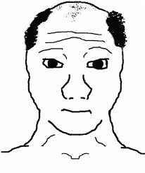 Wojak balding head — Wojak meme