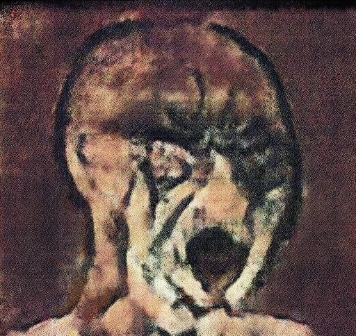 Wojak screaming dark impressionist painting — Wojak meme