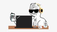 Boomer thinkpad monster — Boomer meme