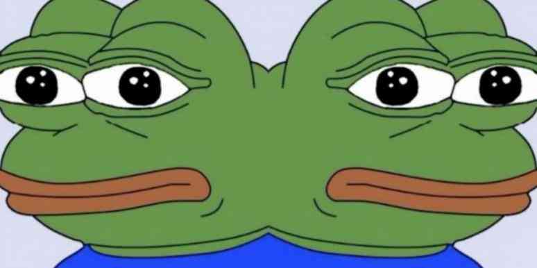Pepe splitting — Pepe meme