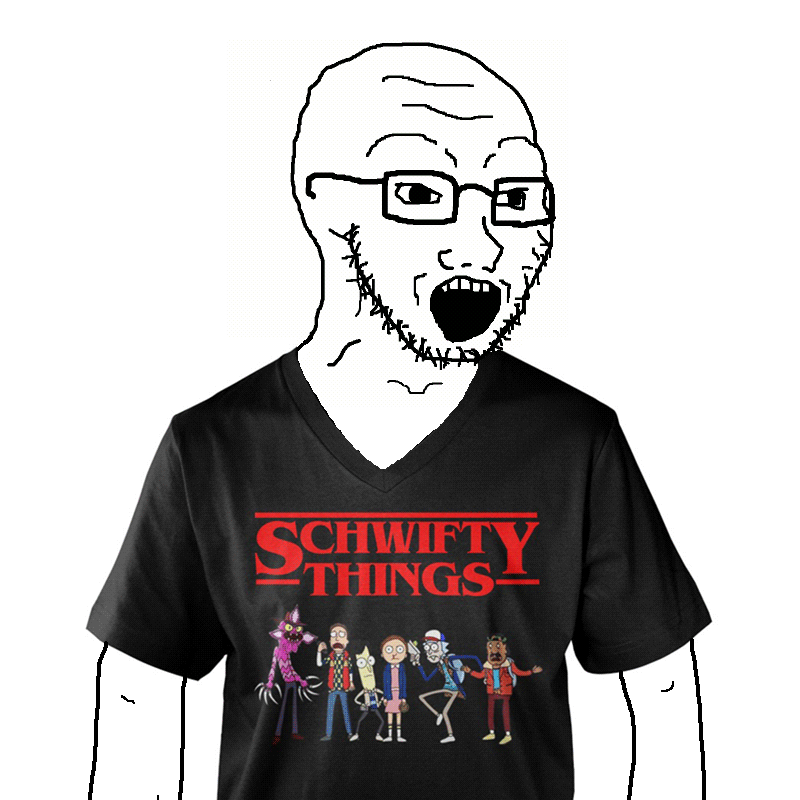 Wojak soy boy schwifty things — Wojak meme