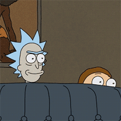 RIck & Morty Fist Bump — Reaction meme