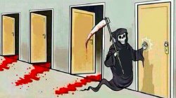 Death knocking at the door meme template — Templates meme