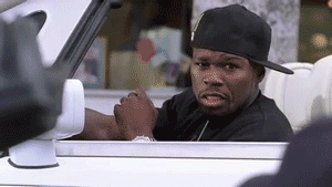 50cent bert driving away — Reaction meme