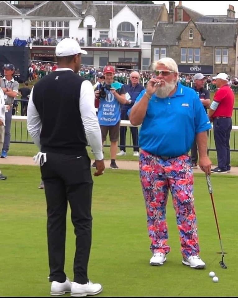 John Daly and Tiger Woods meme template — Templates meme