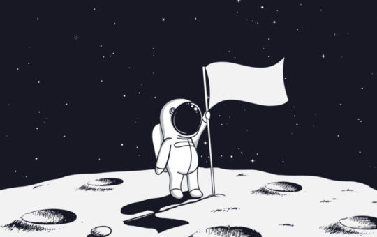 Astronaut on moon — Reaction meme