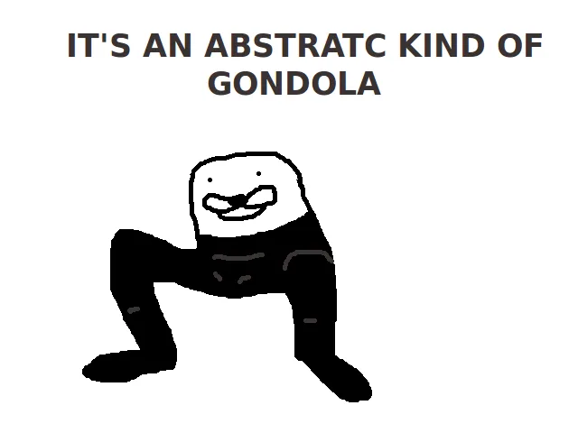 Gondola abstract — Reaction meme