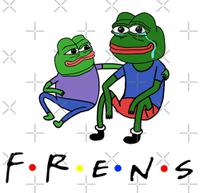 Pepe frends posters crying — Pepe meme
