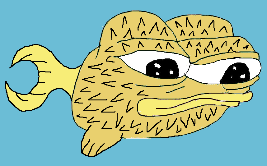 Pepe puffer fish — Pepe meme