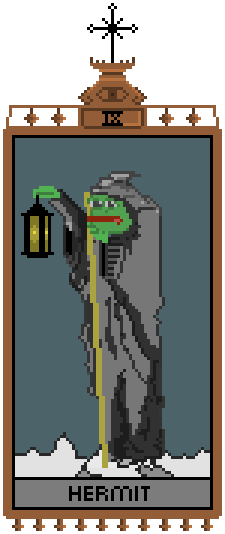 Hermit Pepe — Pepe meme