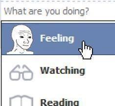 Wojak facebook status — Wojak meme