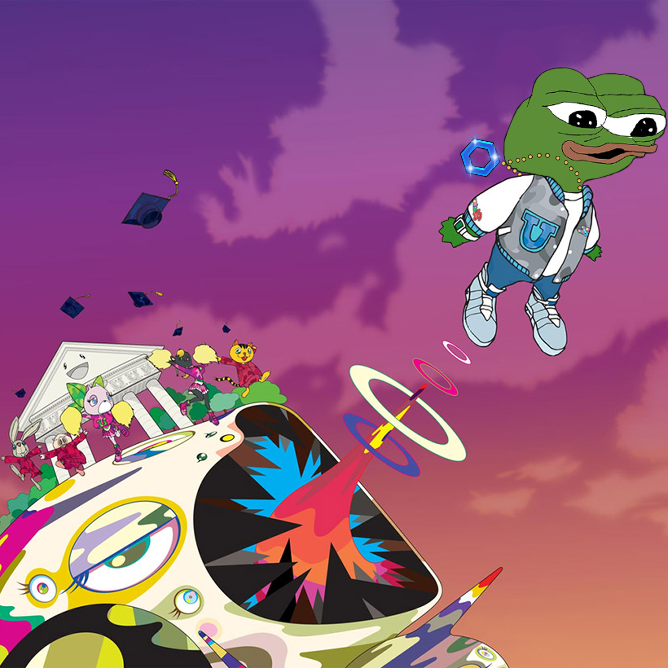 Pepe kanye west album — Pepe meme