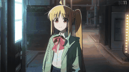 Anime Girl Saying See You — Reaction meme