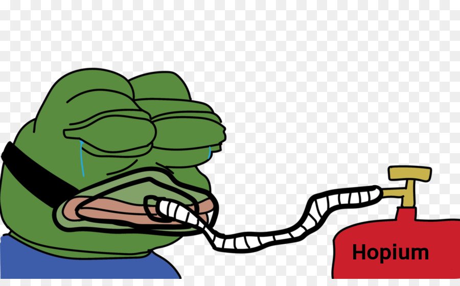 Pepe hopium — Pepe meme
