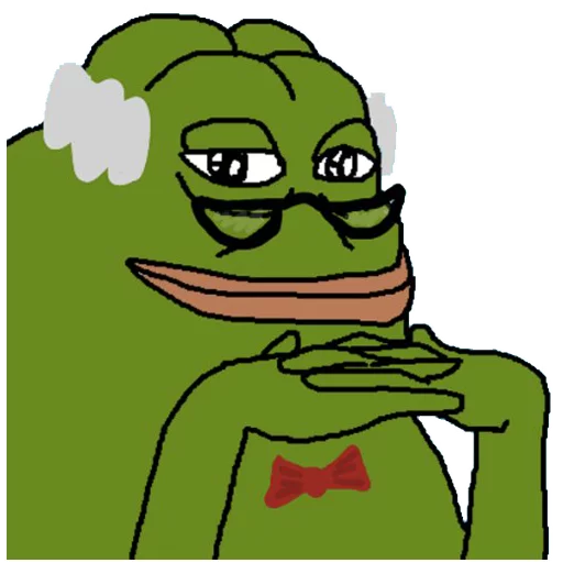 Tuxedo gentleman Groyper sticker — Sticker Packs meme