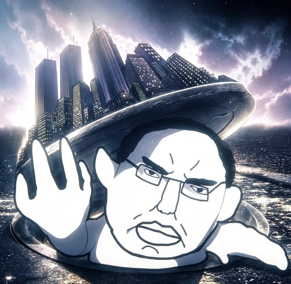 Chud city — Wojak meme