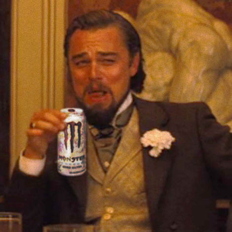 Leo dicaprio monster — Reaction meme