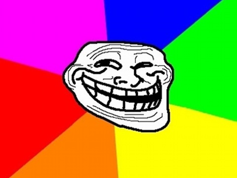 Troll Face Colored meme template — Templates meme