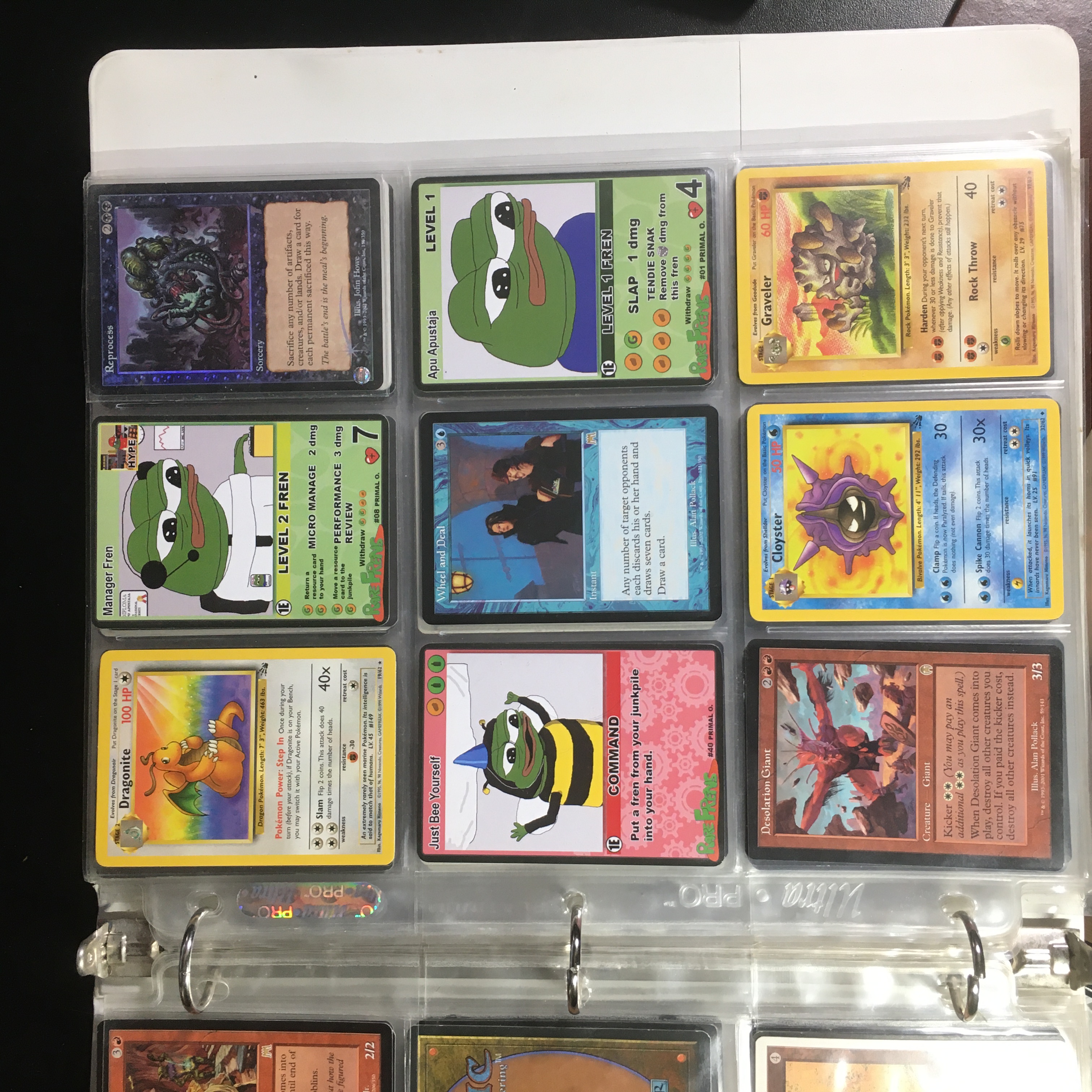 Pepe pokemon cards — Pepe meme