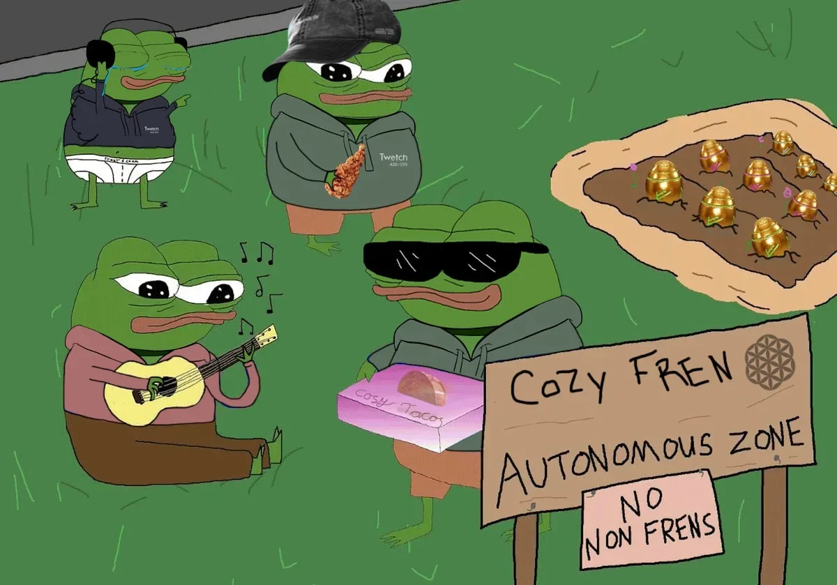 Apu autonomous zone — Twetch meme