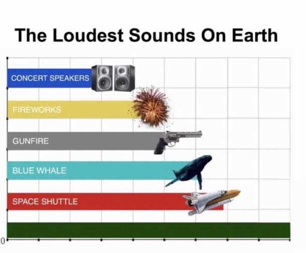 The Loudest Sounds on Earth meme template — Templates meme