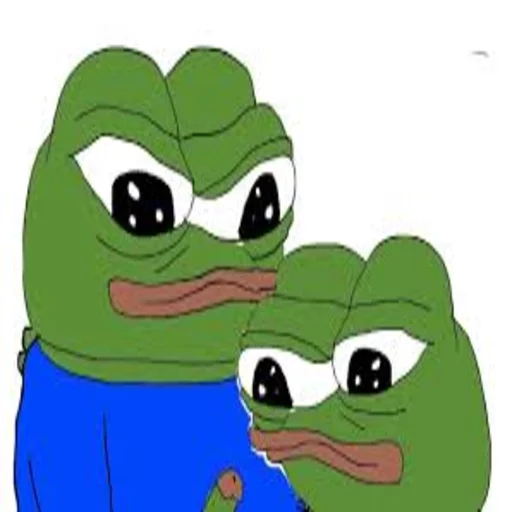 Parent and child Frog Friends sticker — Sticker Packs meme