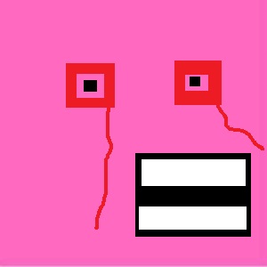 Pink wojak abstract squares — Wojak meme