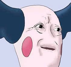 Unsure clown person — Reaction meme