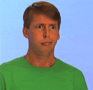 White guy ya right face — Reaction meme