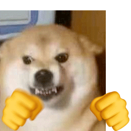 Dog Punches — Reaction meme