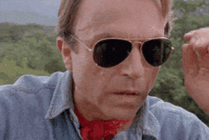 Jurassic park grant takes off glasses — Reaction meme