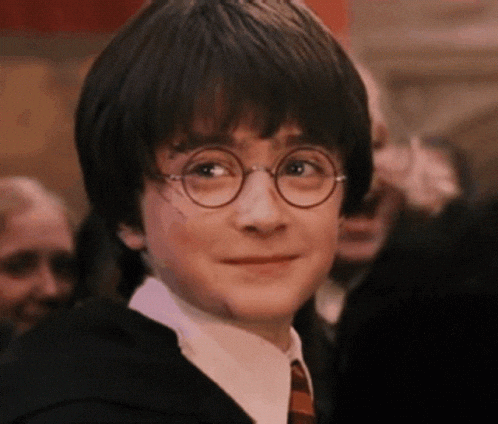 Harry Potter Smiling — Reaction meme