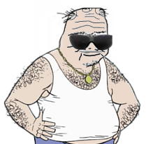 Boomer uncle hairy overweight — Boomer meme