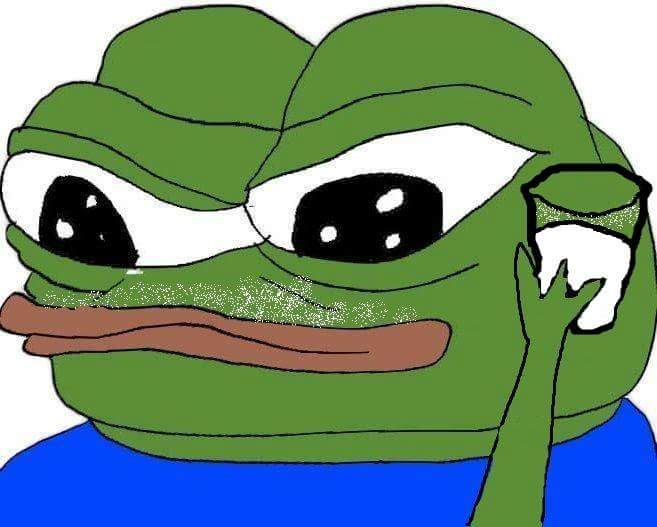 Pepe milk phone — Pepe meme