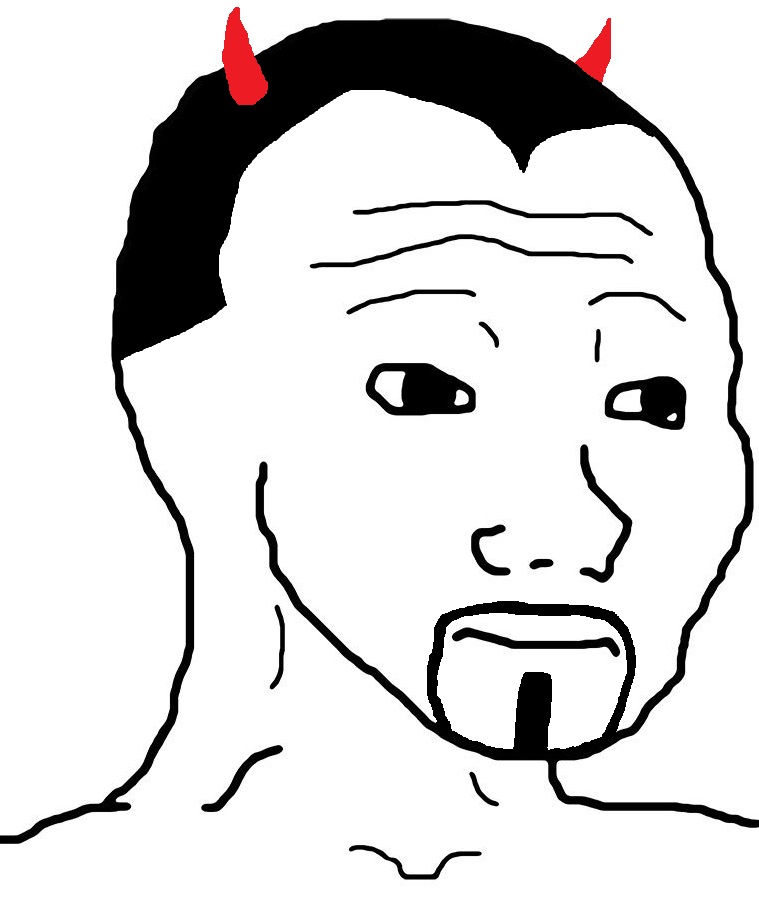 Wojak devil face — Wojak meme